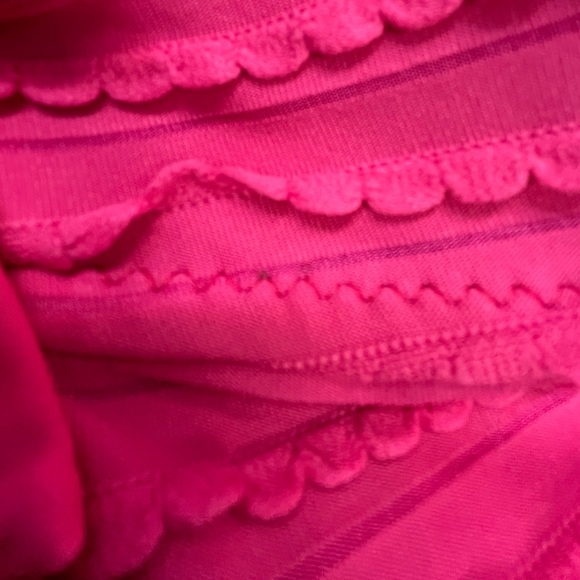 Jessica Simpson Pink Skirted One Piece Bathing Suit, Sz LG - Picture 5 of 13